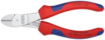 Immagine prodotto di Pinza a leva laterale con forza di serraggio 140 mm e impugnatura M.K. Knipex | 4003773039617