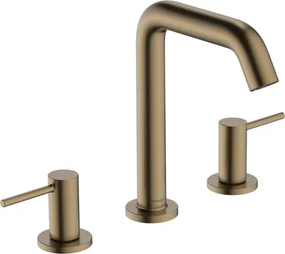 Obrázok produktu pre Dreiloch-Waschtischmischer Tecturis S ComfortZone 150 m PO brúsený bronz brúsený bronz
