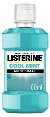 Productafbeelding van Listerine Mondwater Coolmint Mild (80 ml)