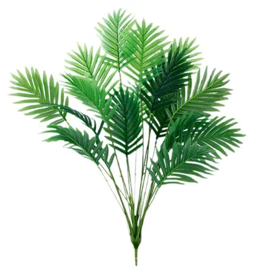 Produktbild von Künstliche Areca-Palme, künstliche tropische Palme, UV-beständige künstliche grüne Pflanze für Sonntagsgestecke, Hawaiianische Luau-Partys, Dschungel-Strandhochzeiten und Partydekorationen