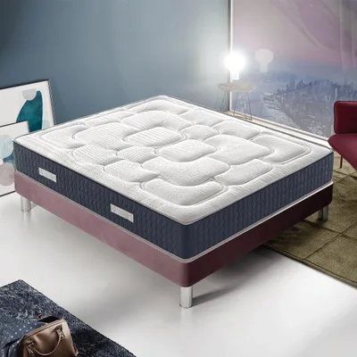 Obrázok produktu pre Matrac 180 × 200 cm, výška 30 cm, viskoelastické matrace, H3, ergonomický, 9 zón