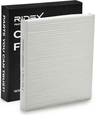 Produktbild von RIDEX 424I0386 Innenraumfilter Pollenfilter für VW Golf VII Schrägheck (5G1, BQ1, BE1, BE2) Passat Variant (3G5, CB5) TIGUAN (5N) Golf VII Variant