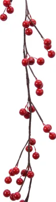 Immagine prodotto di Ghirlanda artificiale di bacche 1,3 m con bacche rosse
