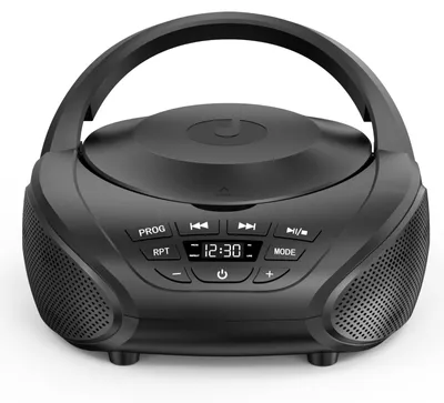 Obrázok produktu pre Prenosný CD prehrávač s Bluetooth, stereorádio s FM rádiom