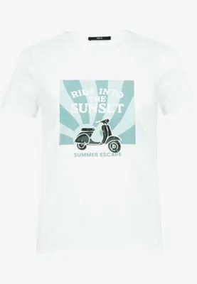 Produktbild von Baumwoll-T-Shirt mit Print