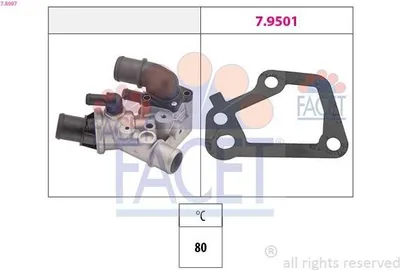 Produktbild von FACET Thermostat Kühlmittel 80°C für FIAT DUCATO Pritsche/Fahrgestell (230) DUCATO Bus (230) DUCATO Kasten (230L)
