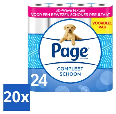 Imagen del producto de 20 rollos de papel higiénico de 3 capas, paquete económico, 20 unidades