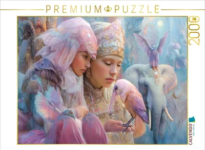 Produktbild von CALVENDO Puzzle Paradiesische Welt | 2000 Teile Lege-Größe 90x67cm Foto-Puzzle für glückliche Stunden