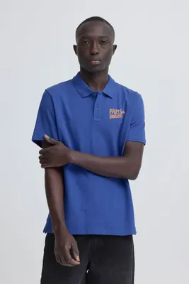 Produktbild von Blend BHMaille Herren Poloshirt Polohemd Shirt 100% Baumwolle Regular Fit