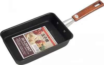 Produktbild von Sushi-Omelett- Pfanne 13x 19cm aus JAPAN / Tamago Eier - Pfanne [ schwarz ]