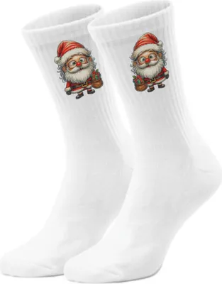 Produktbild von epicsocks Weihnachtsfreude Santa Claus Socken in 37-41 im Paar
