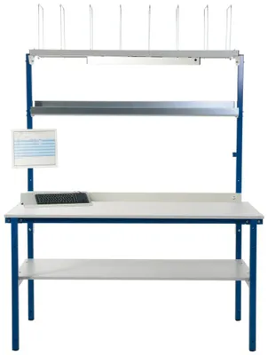 Image de HÜDIG & ROCHOLZ Table d'emballage et de travail L1600xP800xH850mm - 700001