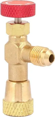 Obrázek produktu pro 1/4'' - 5/16'' bezpečnostní adaptér na kapalinu, debetní adaptér v laitonu pro nabíječku chladniček R410A