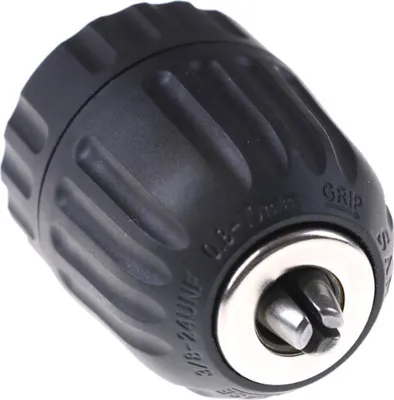 Produktbild von Trade-Shop Schnellspann Profi Bohrfutter Werkzeugaufnahme, 3/8 x 24 UNF Gewinde, Spannbereich 0,8-10mm ohne Schlag