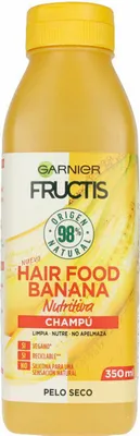 Obrázok produktu pre Garnier Fructis Hair Food Banana Ultra Nutritive Shampoo 350ml
