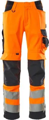 Produktbild von Mascot MASCOT Warnschutzhose Kendal SAFE SUPREME 15579-860-14010 54 hi-vis orange/schwarzblau
