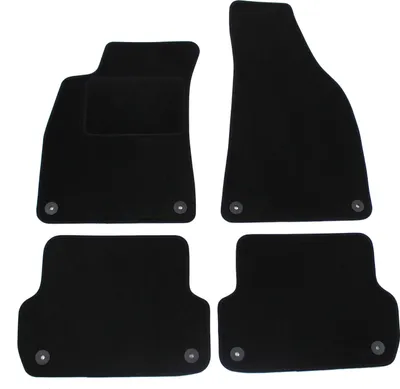 Obrázok produktu pre J&J Automotive | Autokoberce velúrové pre Audi A4 B6 / B7 2004-2008, 4ks