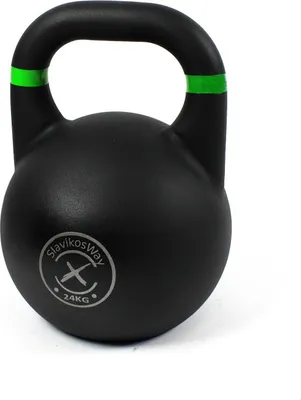 Produktbild von SLAVIKOSWAY Kettlebell 24kg Kugelhantel Gusseisen Robuste Oberfläche