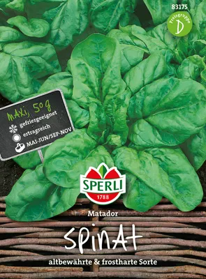 Zdjęcie produktu dla Szpinak Matador (MaxiPack) 50 g | Nasiona szpinaku firmy Sperli