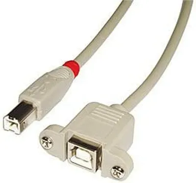 Obrázek produktu pro Prodlužovací kabel LINDY USB 2.0 typ B/B M/F 0,5 m