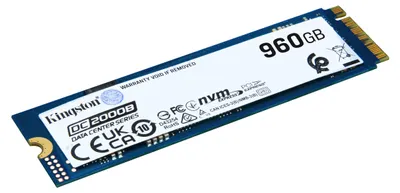 Obrázek produktu pro Kingston Technology 960G DC2000B PCIe 4.0 M.2 2280 Enterprise SSD, 960 GB, M.2, 7000 MB/s