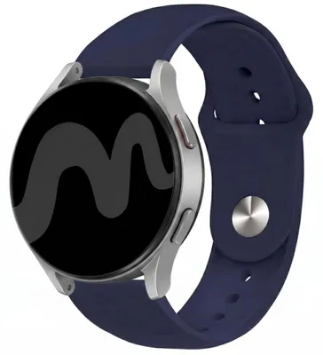 Productafbeelding van imoshion Siliconen Sport bandje - Universeel 22 mm aansluiting - Donkerblauw, AI-gegenereerde afbeelding