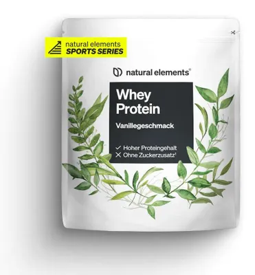 Produktbild von Whey Protein Pulver - 1000 g Pulver_für 33 Portionen / Eiskaffee