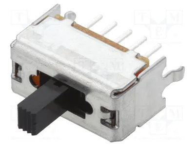Zdjęcie produktu dla 1x Przełącznik suwakowy 3N SSSF014800, typ: ON-ON-ON, 0,1A/30VDC, pozycja: 3