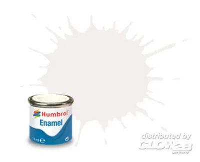 Produktbild von Humbrol Humbrol 022*** Weiss, Glänzend 14 ml 1520022