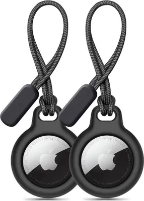 Produktbild von Tech-Protect Grobe Kette Apple Airtag Schwarz [2 PACK]