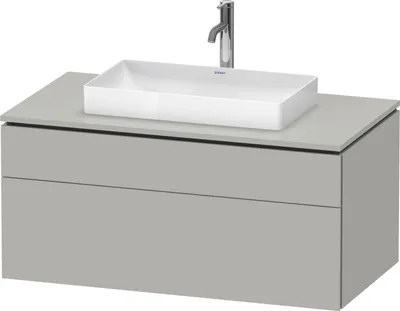 Produktbild von DURAVIT LC4881007070000 Konsolen-WTU wandh. L-Cube 550x1000x4