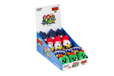 Zdjęcie produktu dla Pluszowa figurka z zawieszką Brawl Stars