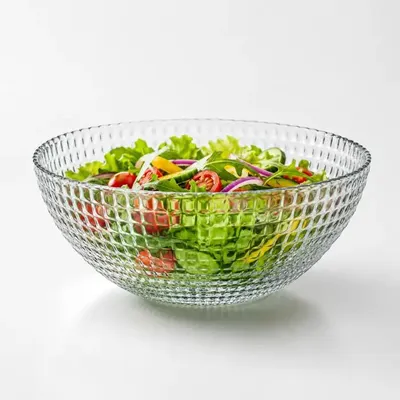 Image de Pasabahce saladier en verre trempé 24 cm pour salades