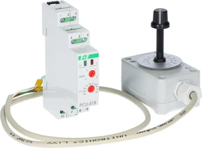 Obrázek produktu pro Časové relé a potenciometr pro zpožděné zapnutí/vypnutí PCU-518DUO F&F