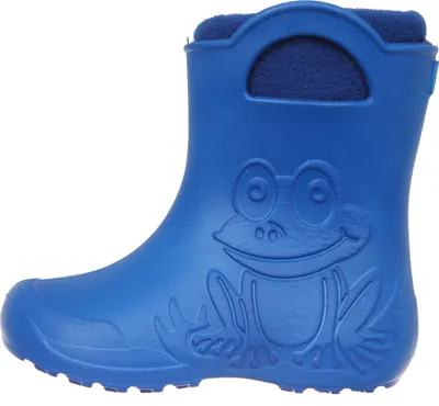 Produktbild von Camminare blaue Schneestiefel Gummistiefel Frosch mit blauem Thermoeinsatz (ohne Befestigung) 32/33