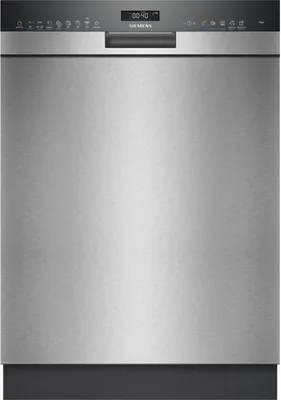 Produktbild von Siemens iQ500 SN45YS07CE, Unterbau, Standardgröße (60 cm), Edelstahl, Schwarz, Edelstahl, Touchsteuerung, 1,75 m