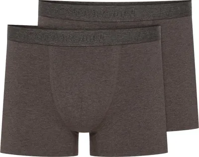 Immagine prodotto di Henderson boxer da uomo con gamba più lunga - Comodo misto cotone-Spandex, confezione da 2 pezzi, Traspirante, Ideale per l'uso quotidiano e lo sport, Nero M