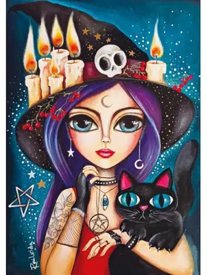 Zdjęcie produktu dla Magnolia Puzzle Sweet Witch - 1000 Teile Puzzle Spiel