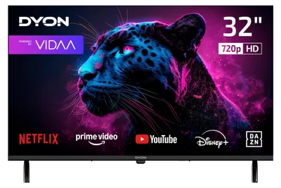 Produktbild von Movie Smart 32 VX Smart LED TV, 32 Zoll (80 cm), HD, Netflix Prime Video, YouTube uvm, Triple Tuner, CI+, Hotelmodus