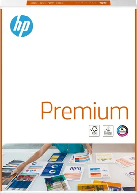 Obrázek produktu pro Tiskový papír HP Premium CHP 854: 100g, A4, 2000 listů (4x500), extra hladký, bílý - syté barvy, ostré písmo