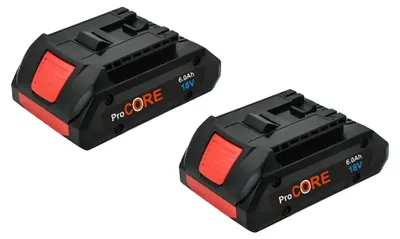 Immagine prodotto di Batterie di ricambio, capacità 6000 mAh, protezione da sovraccarico, 6.0Ah, confezione da 2