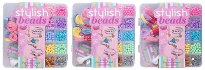 Produktbild von Wiky Kreativset Armband basteln mit Perlen und Anhängern Kinder ab 6 Jahren