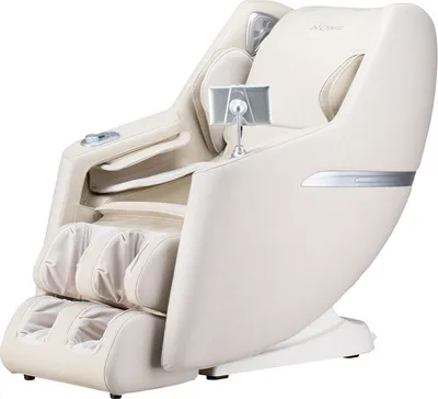 Produktbild von HOME DELUXE Massagesessel CORVIA mit Premium Webstoffpolsterung - Beige I Massage mit Wärmefunktion, Sessel, Zero-Gravity-Funktion, Rückenmassage, Nackenmassage, Fußmassage, Entspannung, Hockwertige Materialien und Stoffe, Langlebig, Stilvoll