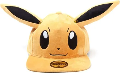 Immagine prodotto di Czapka Snapback Pokémon z Pluszowym Eevee - Licencjonowany Produkt