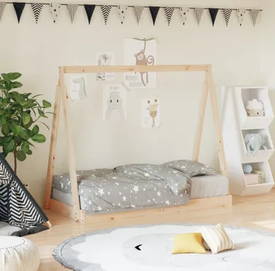 Obrázok produktu pre Maison Exclusive - Detská postieľka 70x140 cm z masívneho borovicového dreva