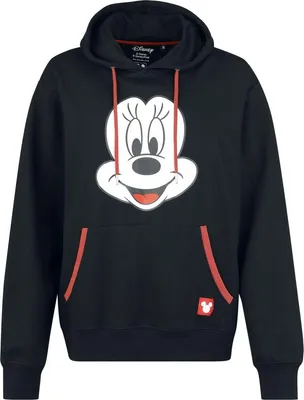 Produktbild von Mickey Mouse Kapuzenpullover Damen Minnie Maus - Ears & Bow schwarz S