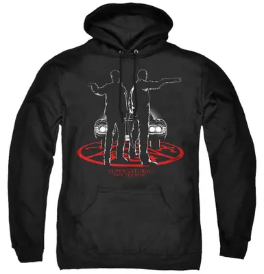 Productafbeelding van Supernatural - Hoodie voor heren/dames, uni model (TV38325) (XXL) (Zwart)