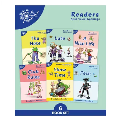 Produktbild von Phonic Books Dandelion Readers Split Vowel Spellings