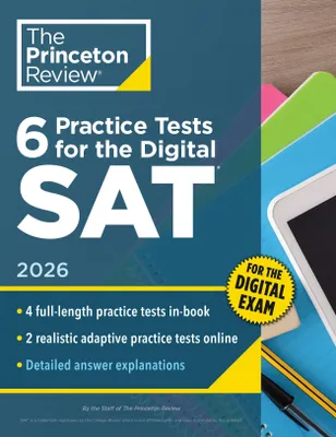 Produktbild von 6 Übungstests für den Digital SAT, 2026