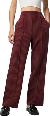 Produktbild von Pieces Bossy Wide Leg Hochbundhosen Rot XS Damen Rot XS